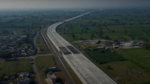 Highway and flyover construction - steel decking application
