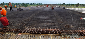 Bridge, highway and flyover construction context